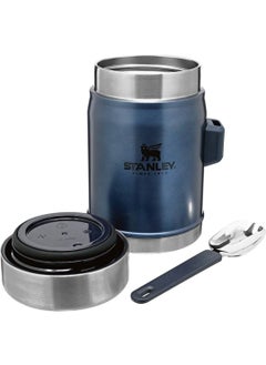 Stanley Classic Stainless Steel Food Thermos with Spoon 0.40 Lt Blue  - Image 3