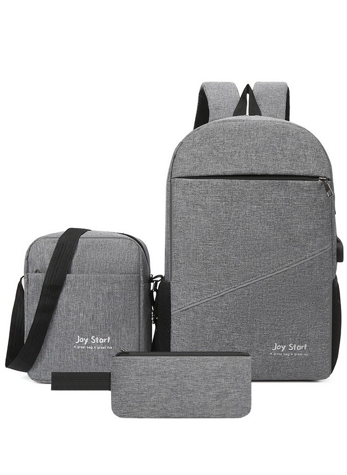 Generic 3-Piece Composite Bag Set Grey 