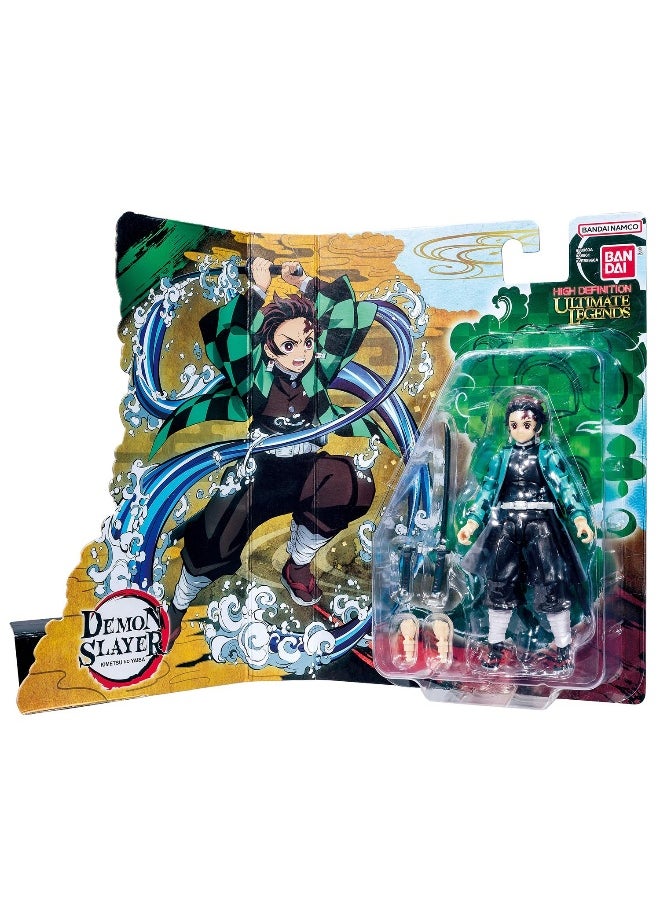 Bandai - Bandai High Definition Ultimate Legends Demon Slayer Tanjiro Kamado Figure (12 cm) - Image 1