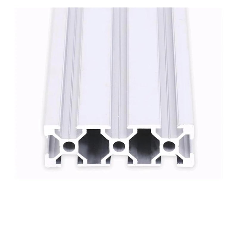 RAHBI 3D Printer Parts 2pcs 2060 V-Slot Aluminum Profile 1m European Standard Anodized Linear Rail Aluminum Profile Extrusion 2060 CNC Leisurely(Size:200mm) - Image 5