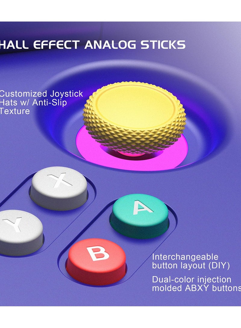 Retroid Pocket Flip 2 Retro Game Console, 5.5" AMOLED 1080P Display, Hall Effect Sticks, 5000mAh Battery, Portable Android Handheld (GC) - Image 5