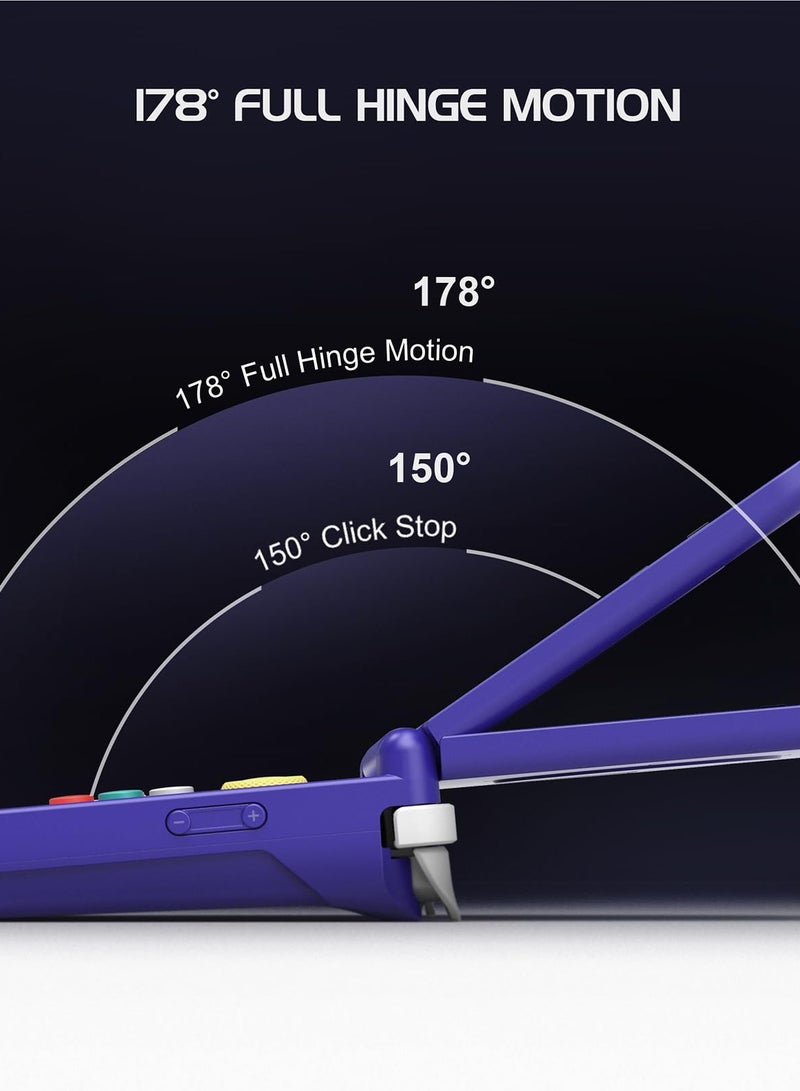 Retroid Pocket Flip 2 Retro Game Console, 5.5" AMOLED 1080P Display, Hall Effect Sticks, 5000mAh Battery, Portable Android Handheld (GC) - Image 4