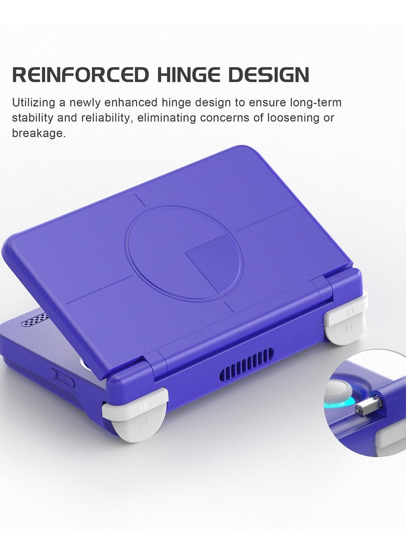 Retroid Pocket Flip 2 Retro Game Console, 5.5" AMOLED 1080P Display, Hall Effect Sticks, 5000mAh Battery, Portable Android Handheld (GC) - Image 3