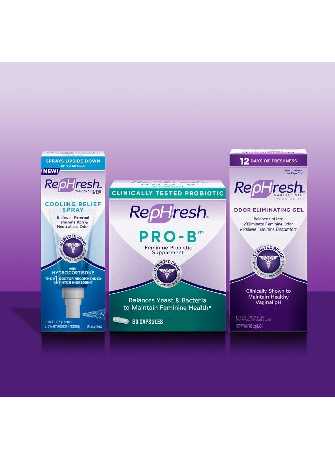 Rephresh RepHresh Odor Eliminating Vaginal Gel, 4ct (0.07oz)  - Image 4