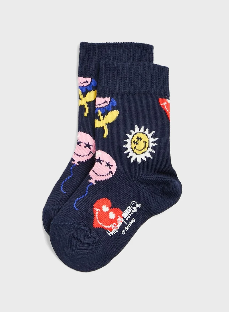 Happy Socks Kids Smileyworld Socks