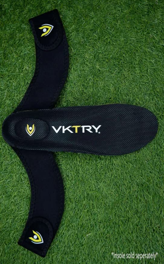 VKTRY VK Boost – Pair of Adjustable Performance Insole Accessories for Improved Energy Return, Improved Athletic Efficiency and Ankle Support and Stability – Booster Strap Insoles, Medium - Image 4