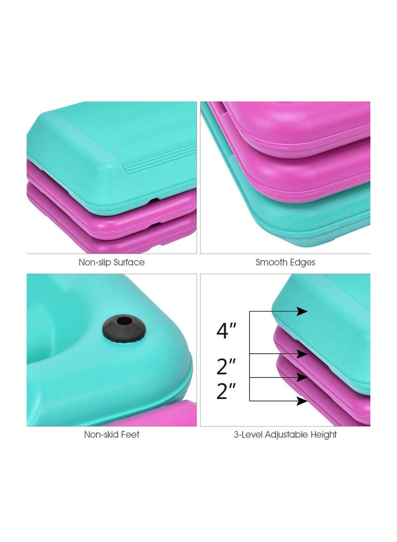 Spall جهاز ستيبر هوائي لتمارين القلب والأوعية الدموية مع 2 تعديل للارتفاع. 4 وسائد مضادة للانزلاق على الساق ومنصة مقاومة للانزلاق - Image 4