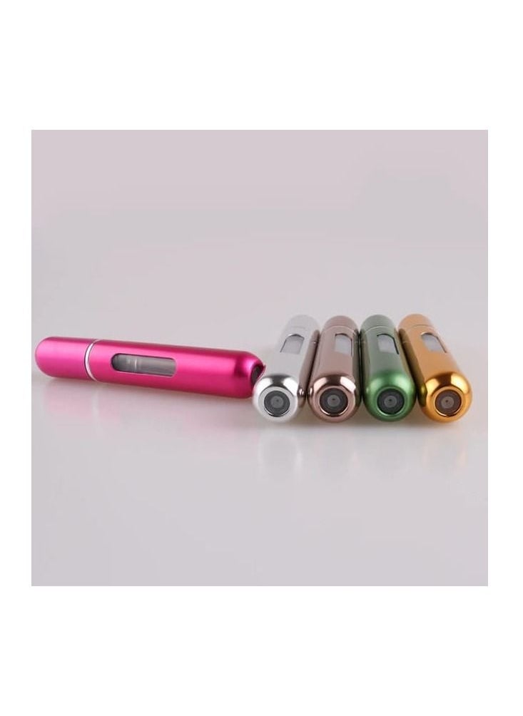 Generic - Perfume Atomiser Refillable 5 Pcs Travel Bottle Mini ML Atomizer Spray Portable Empty Fragrance Container for Aftershave Holiday and Night Out - Image 1
