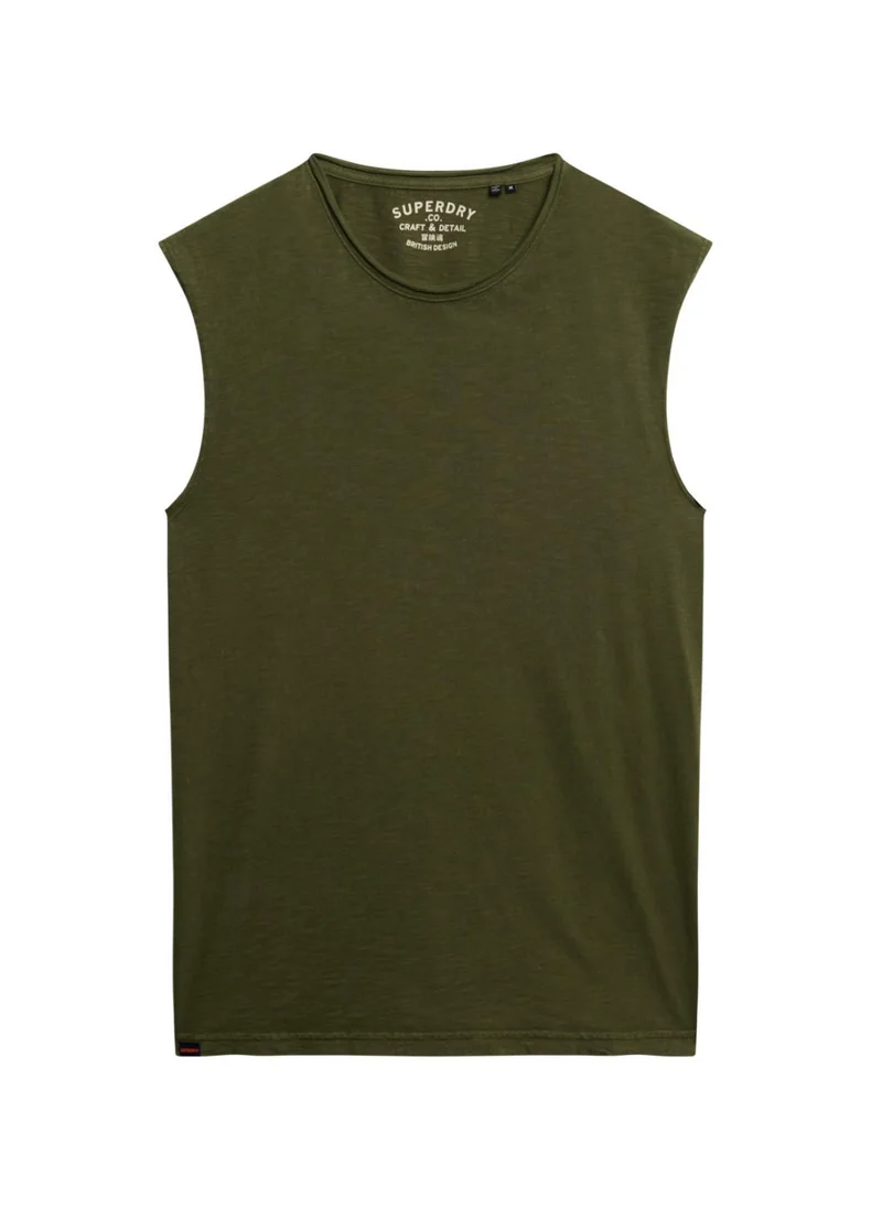 Superdry Raw Edge Slub Tank