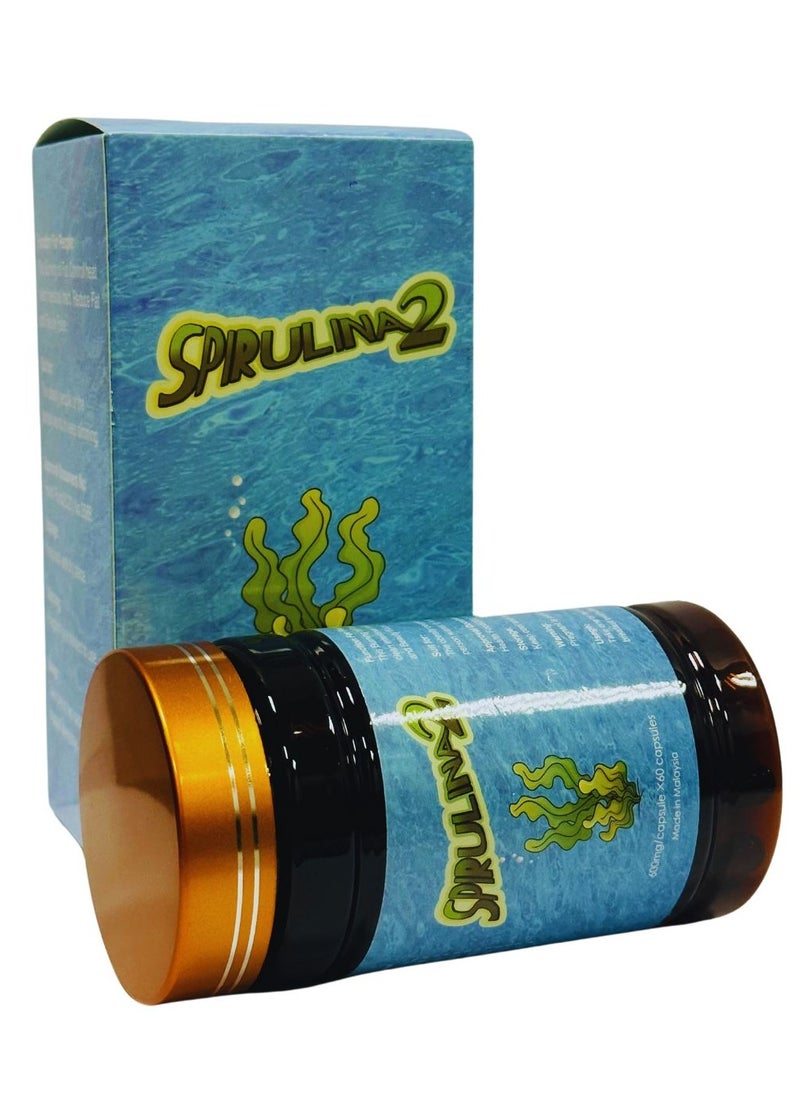 Spirulina - Spirulina Weight Loss Slimming 60 Capsules - Image 1