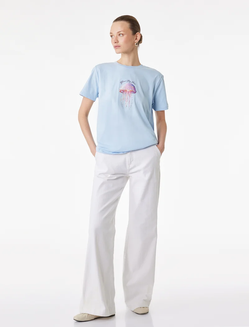 كوتون Printed T-Shirt