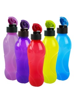 Cello Fridge Water Bottle SPLASH FLIP 600ml, 100% Airtight Lockage 600ML Assorted Color  - Image 1