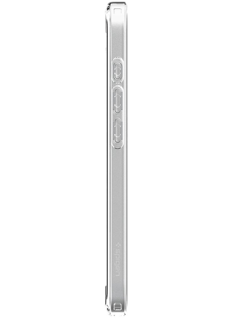 Spigen Ultra Hybrid MagFit for iPhone 16E Case Cover with MagSafe (2025) - Clear Carbon Fiber  - Image 3