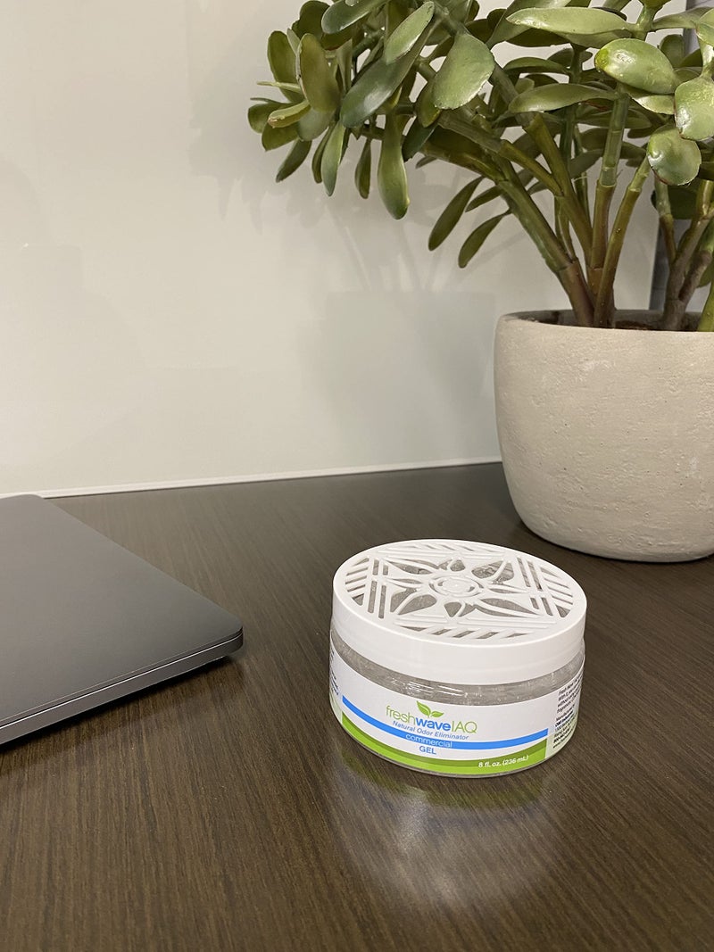 Fresh Wave IAQ Commercial Odor Eliminating Gel, 8 Fl. Oz. | Odor Absorbers for Home | Safer Odor Relief | Natural Plant-Based Odor Eliminator | Replace Every 15-60 Days - Image 2