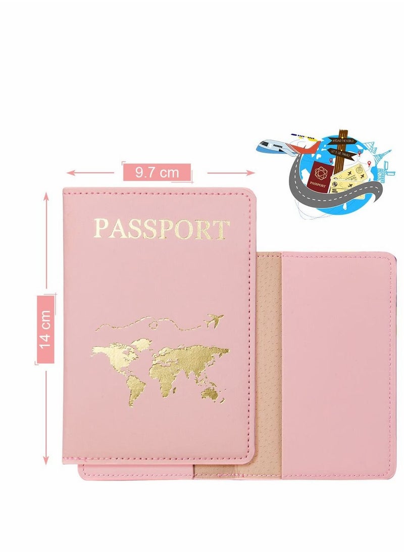 Y&D Luggage Tags, 2 Pcs Airplane Passport Covers and Luggages, Holder Travel Suitcase Tag Case Organizer, Bag Labels  - Image 2