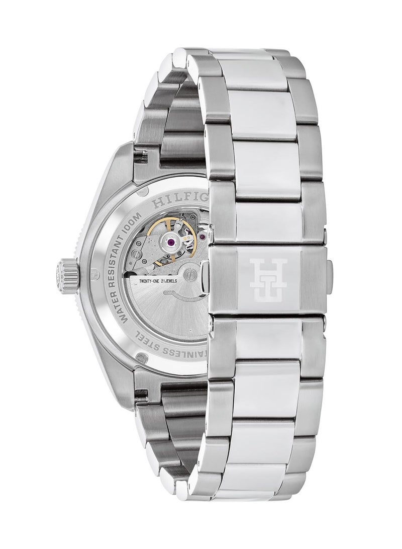 TOMMY HILFIGER ساعة تومmy هيلفيغر الدائرية التناظرية للرجال بعلبة سوداء - 1792154 - Image 3