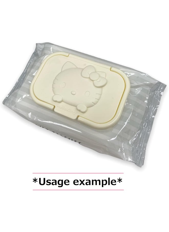 Friend Sanrio Hello Kitty Baby Wet Paper Wet Tissue Wipe Lid Cover (White)  - Image 4