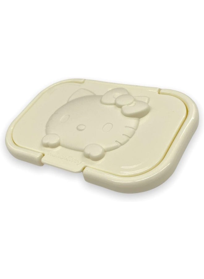 Friend Sanrio Hello Kitty Baby Wet Paper Wet Tissue Wipe Lid Cover (White)  - Image 2