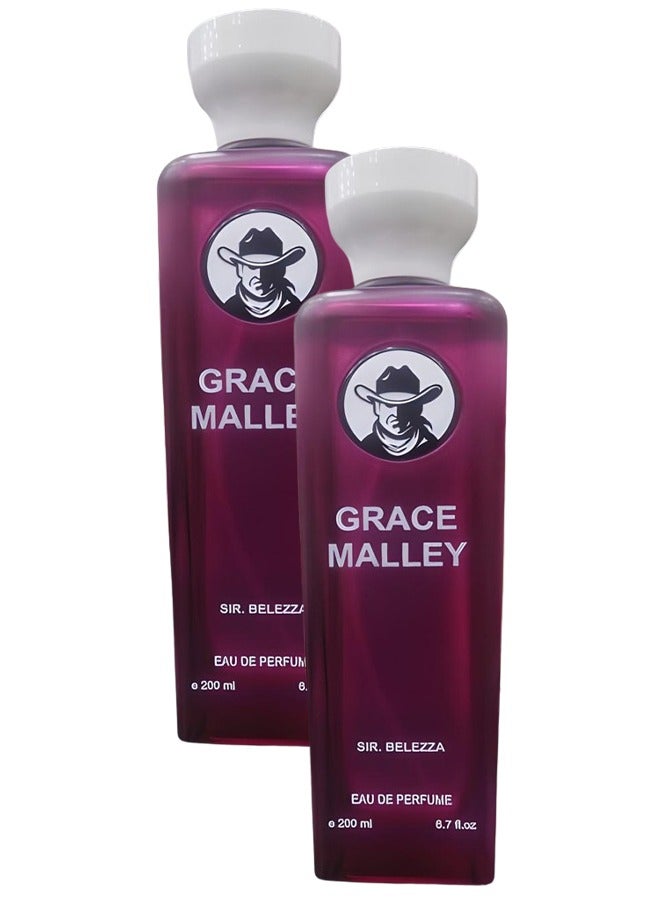 بيليزا 2 قطع عطر جريس مالي للنساء 200 مل - Image 1