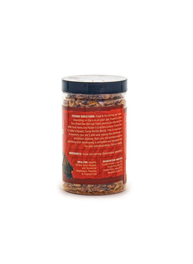 Fluker's Fluker's All Natural Large Sun-Dried Red Shrimp, High Protein Treats, Aquatic Turtle Food, Great for Aquatic Frogs, Tegus, Monitors, and Tropical Fish, 2.5 oz - Image 3