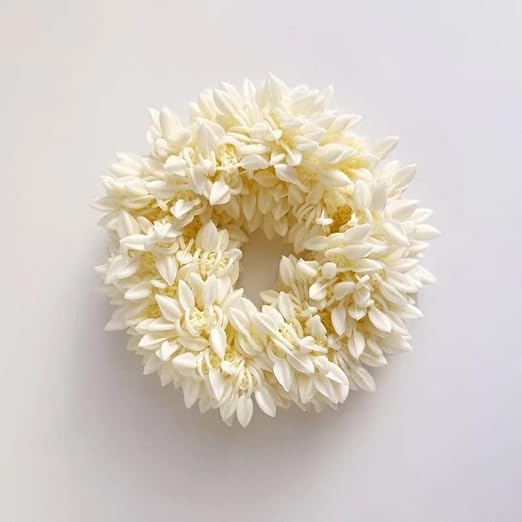 DICHOT DICHOT Artificial Jasmine Mogra Flower Hair Gajra Juda Decoration Phool for Women Juda Bun Realistic Hair Accessory for Girls pack of 2  - Image 3