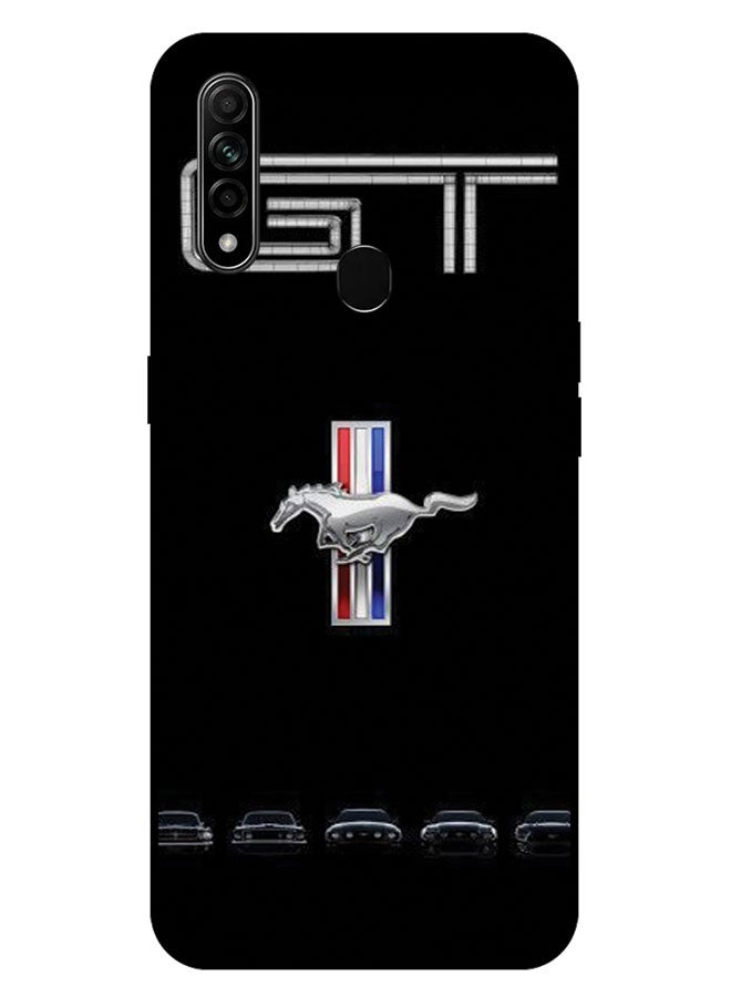 EYE CATCH Printed Protective Case Cover For Oppo A31 -  Mustang Yellow Car - Image 1