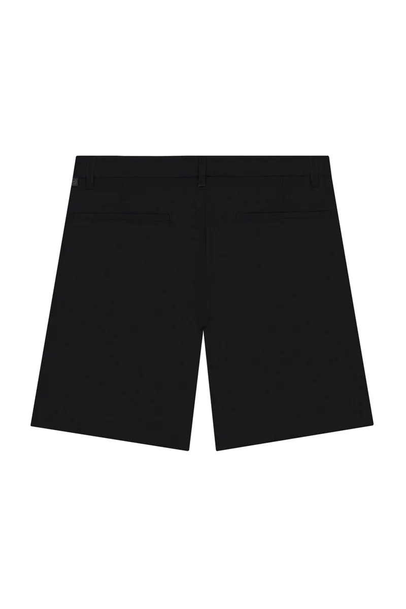 جيوردانو شورت رجالي أسود بقصة ضيقة