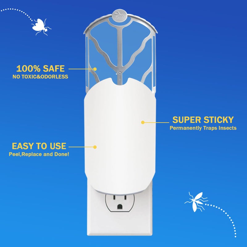 BAIMNOCM 40 Pack Cartridge Refill Compatible with Flying Insect Trap Refill M364 M364A and Max, Indoor Use - Image 3
