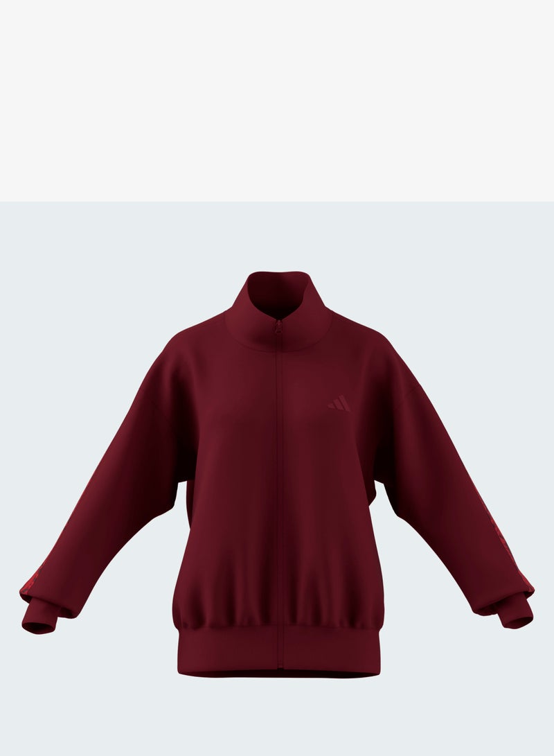 Adidas SOFT LUX LOOSE FULL-ZIP - Image 1