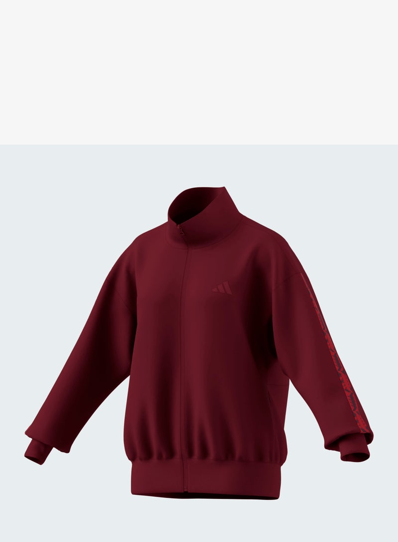 Adidas SOFT LUX LOOSE FULL-ZIP - Image 4