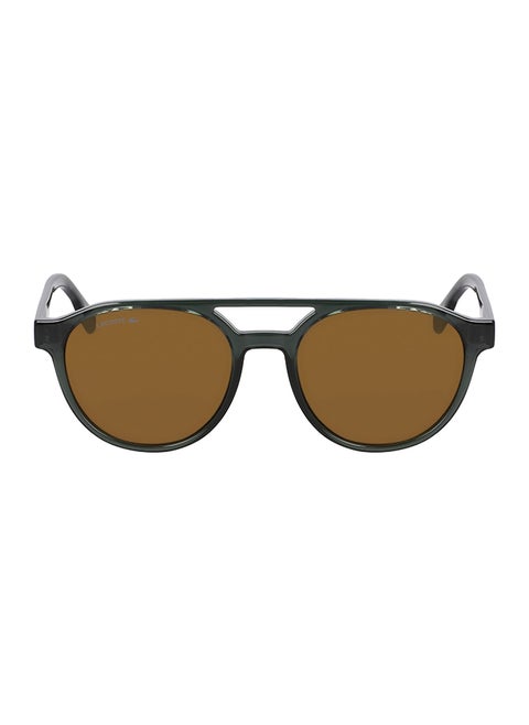 Men's UV Protection Oval Sunglasses - L6008S-035-5319 - Lens Size: 53 Mm