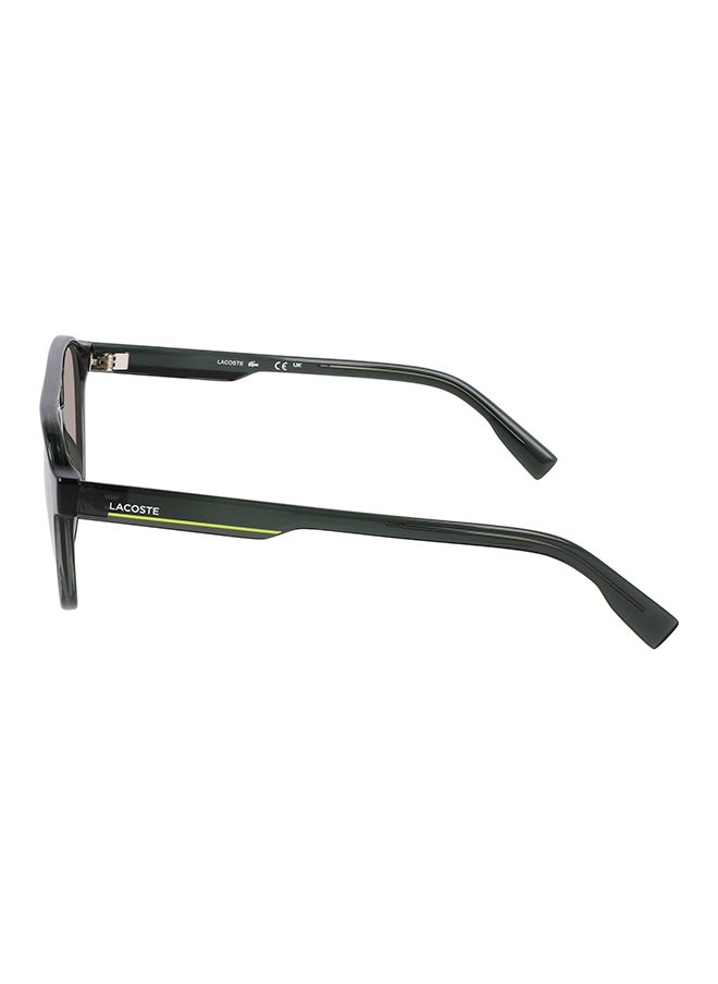 LACOSTE - Men's UV Protection Oval Sunglasses - L6008S-035-5319 - Lens Size: 53 Mm - Image 1