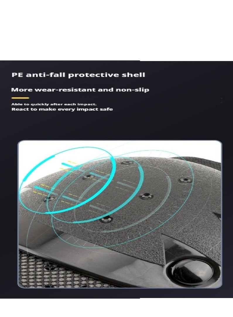 general Children's Balance Bike Armor Cycling Suit Off-Road Motorcycle Chest Armor Anti Drop Vest Set - Image 4