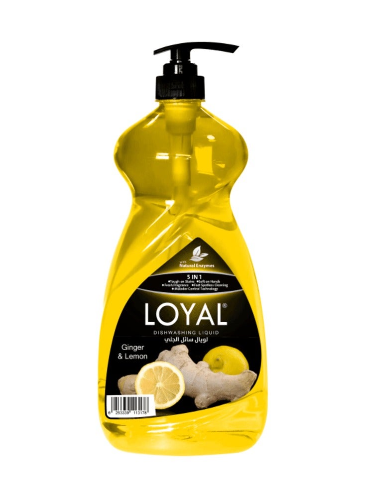 loyal Dishwashing Liquid Ginger & Lemon 1.5 L - Image 1