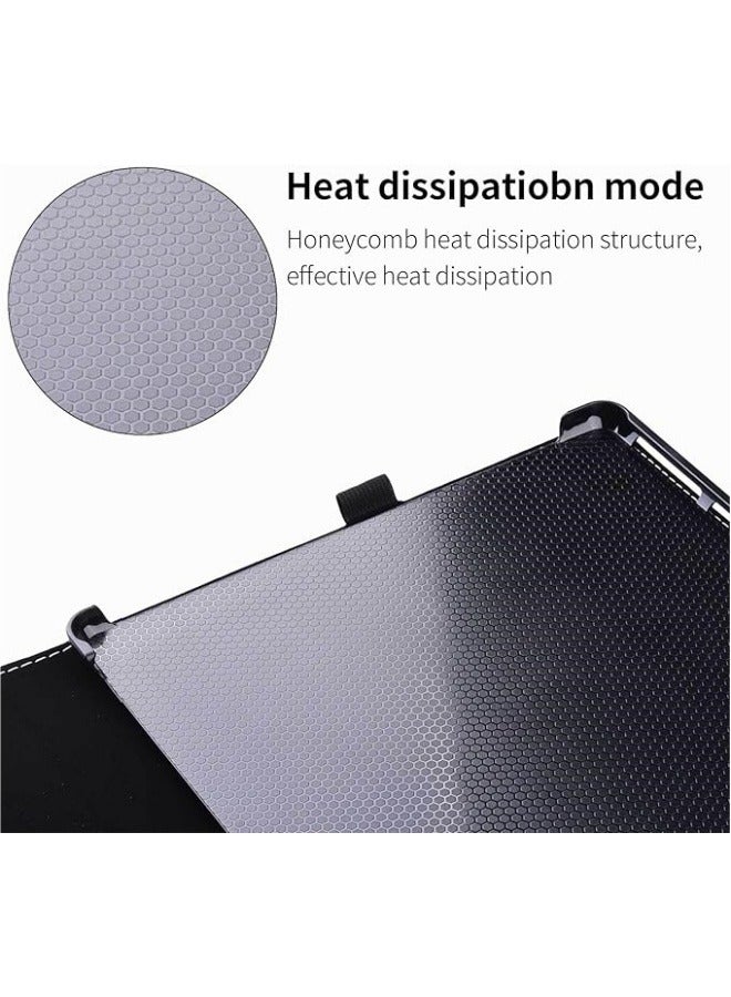 Compatible with Microsoft Surface Pro 11 (2024) 13-inch Case,TPU Bumper Folio Stand Card Holder Protective Cover PC Hard Shell - Image 3