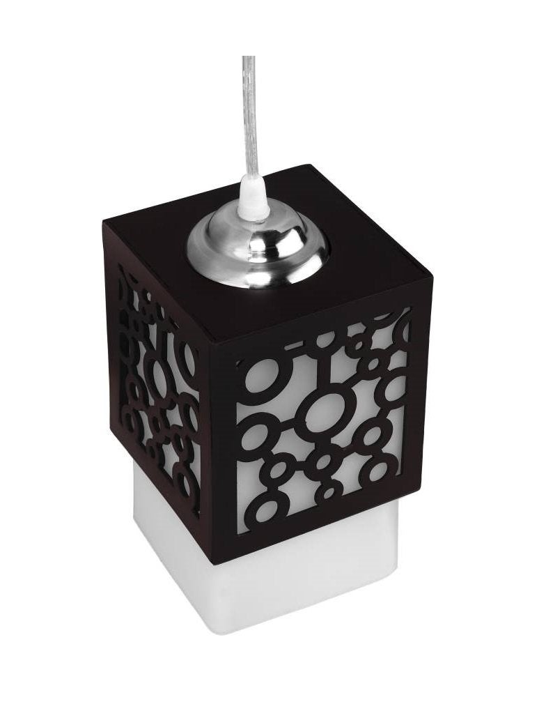 WhiteRay hl_star_ring 5-Watt LED Hanging Light (Brown) - Image 5