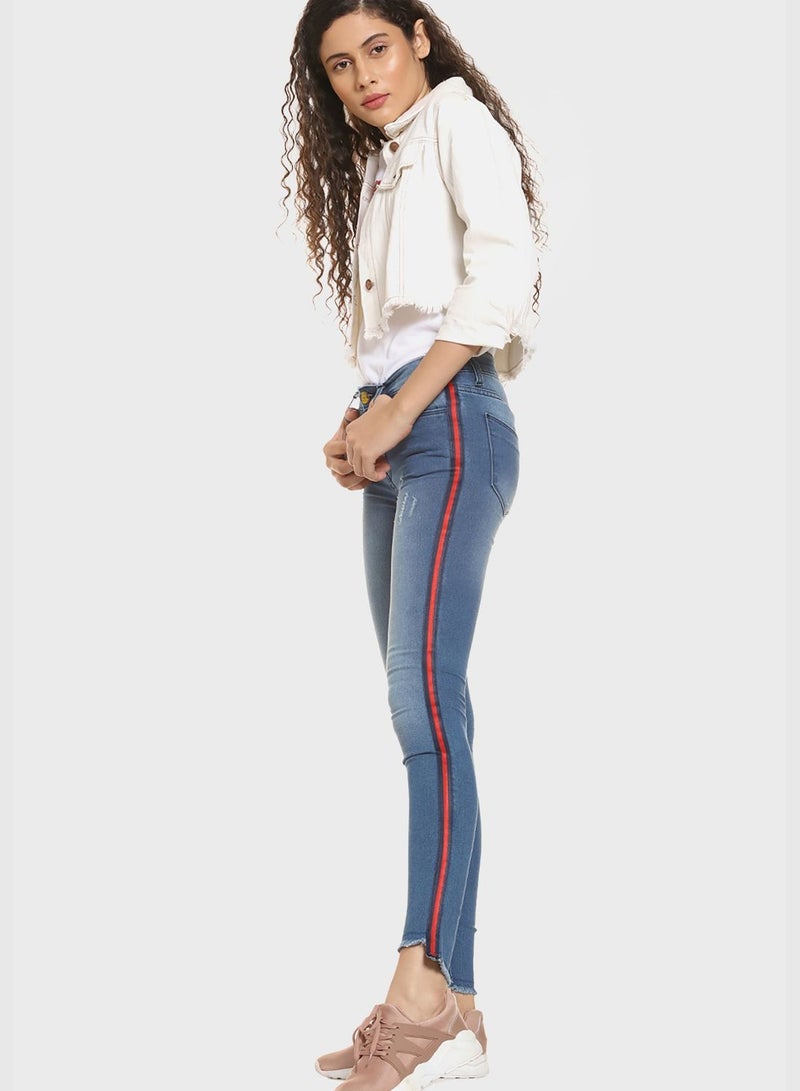 كامبوس سوترا جينز بخطوط جانبية - Image 2