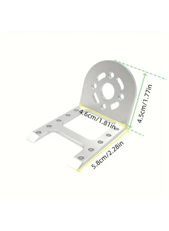 Silvery Aluminum Alloy Brushless Motor Mount Bracket For RC Boats Yacht Upgrade - Image 3