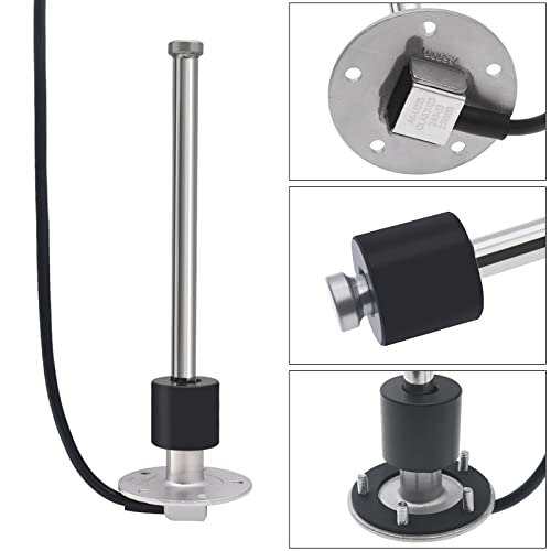 KAOLALI Marine Fuel Gauge Sending Unit for Boat Truck Vehicle Fuel Sender Stainless Steel and Digital Fuel Water Gauge Sending 240-33 ohms 6.8"(175mm - Image 4