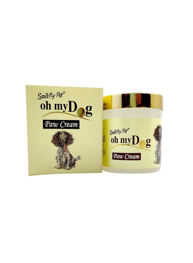 بت عبوة من كريم Oh My Dog Paw Cream مكونة من زيوت وشمع طبيعي 100% صالح للطعام - يحمي الأقدام المتشققة والجافة - 100 جرام لكل منهما - Image 1