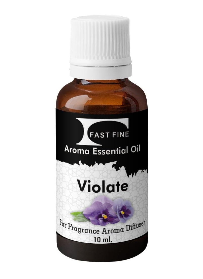 Fast Fine Fast Fine Portable Room Air Purifier Aroma Diffuser or Humidifier Revitalizer with Violet Aroma Essential Diffuser Oil 10ML  - Image 3