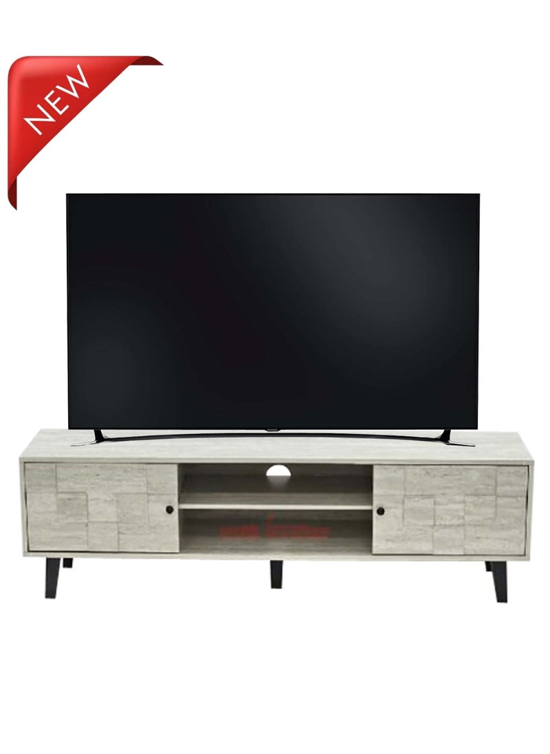 Living - Modern TV Table, With Shelf 160*40*45 CM - Image 1