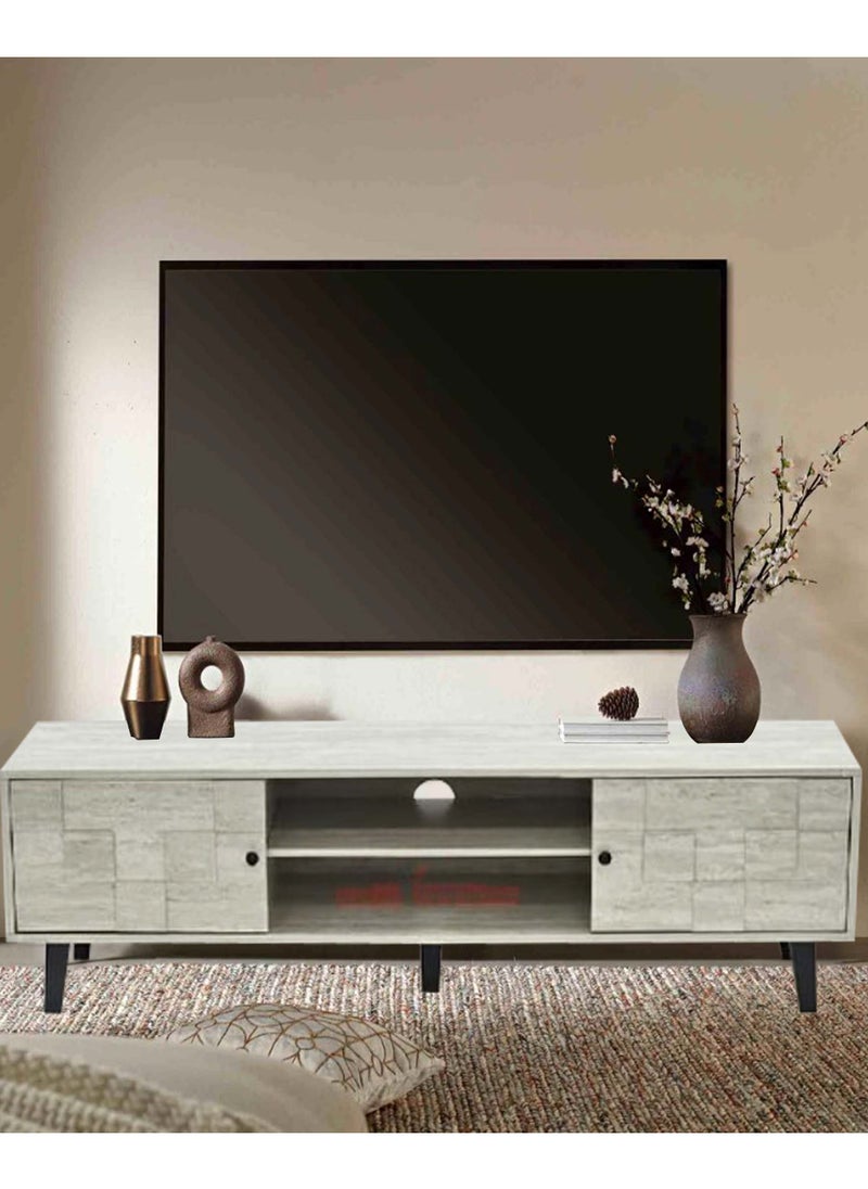 Living - Modern TV Table, With Shelf 160*40*45 CM - Image 1