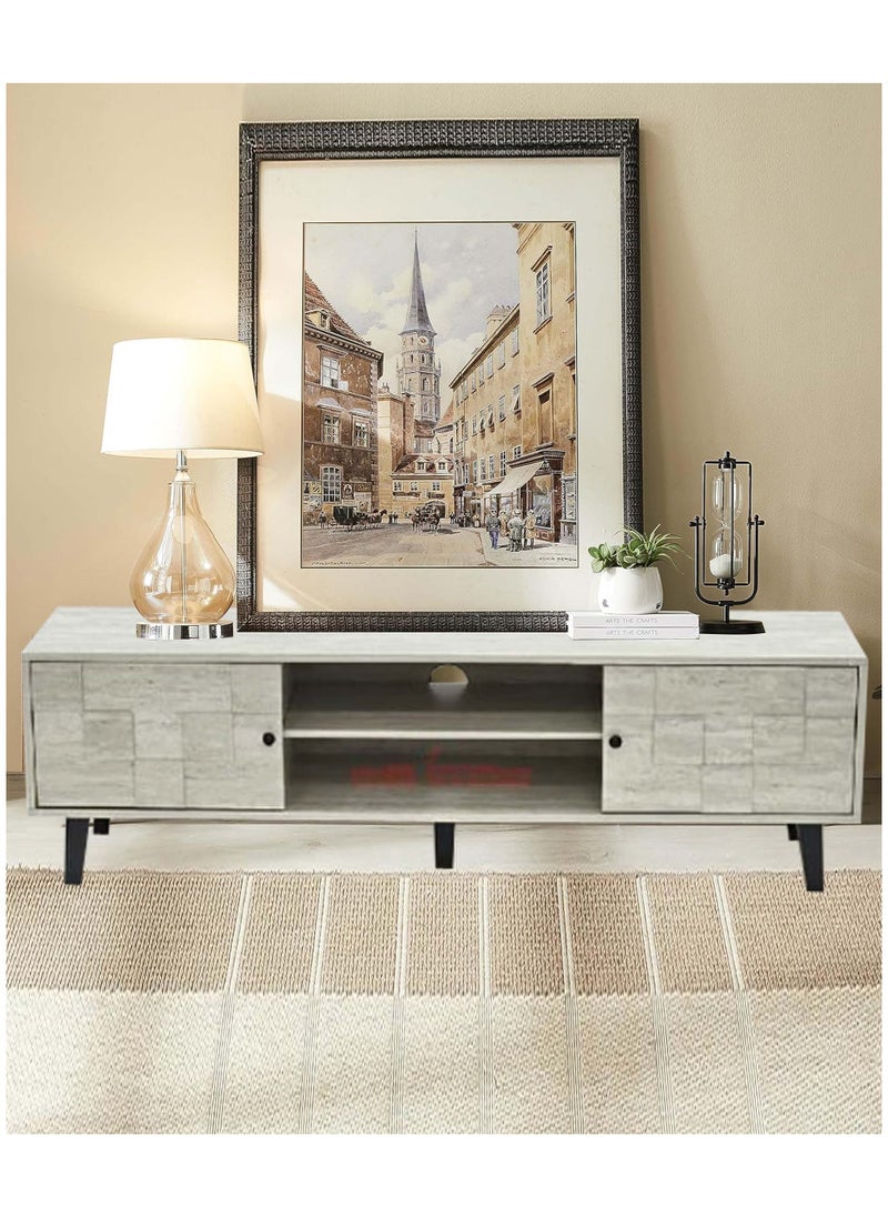 Living - Modern TV Table, With Shelf 160*40*45 CM - Image 1