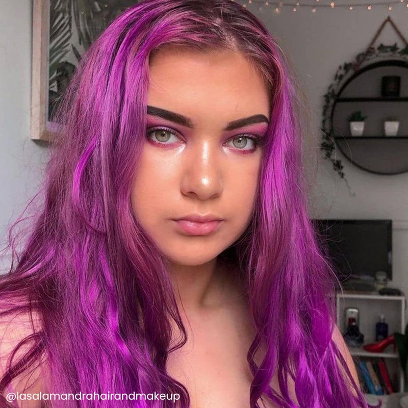 ARCTIC FOX Vegan and Cruelty-Free Semi-Permanent Hair Color Dye (8 Fl Oz, VIOLET DREAM) - Image 3