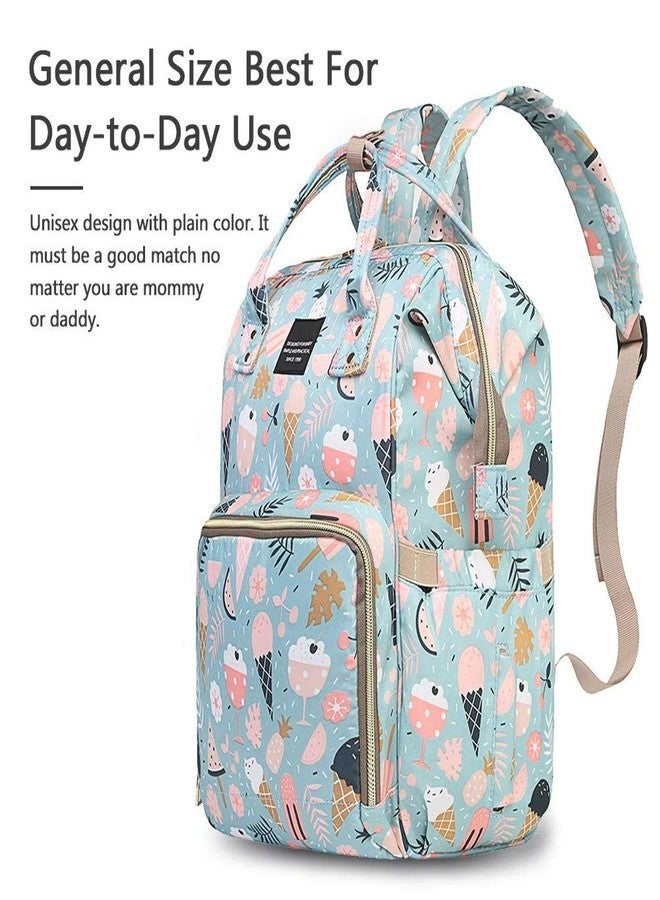 Tip 'n' Top Premium Baby Diaper Bag for Mother + Blue Baby Carrier, Baby Diaper bag (Green) Pack of 2 - Image 2