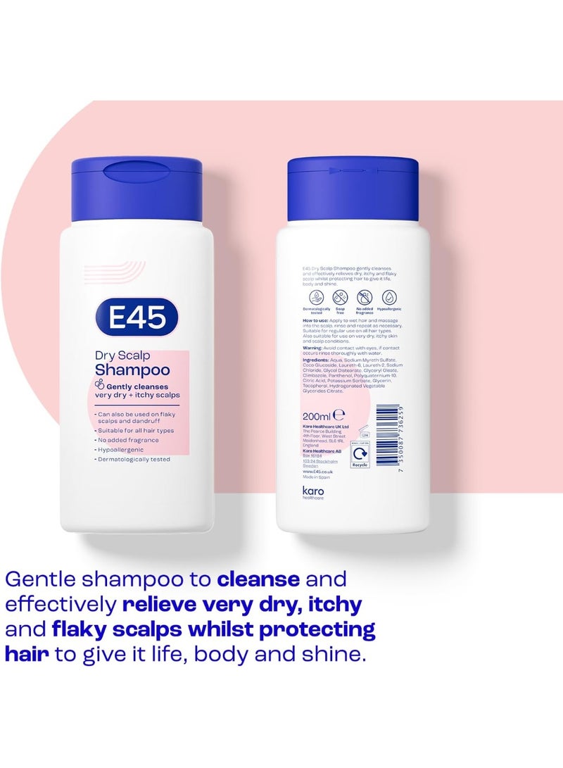 E45 Dry Scalp Shampoo 200ml - Image 2