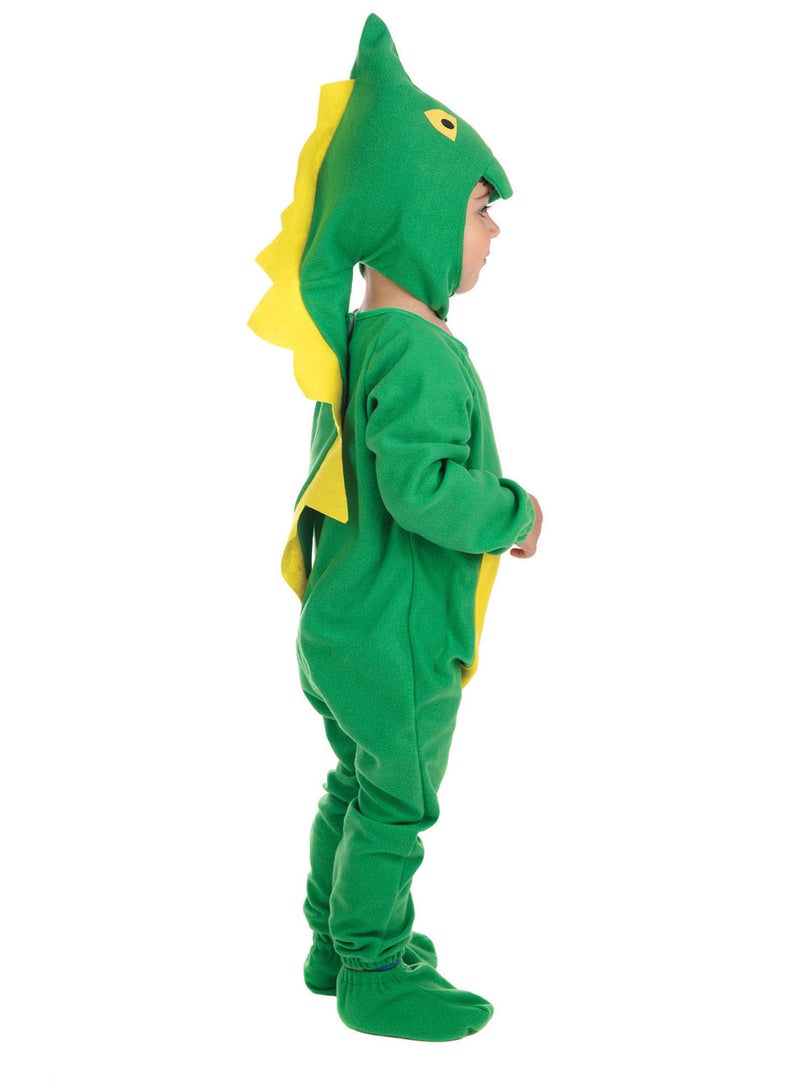 Rubies Dinosaur Toddler Costume for Boys & Girls | Plush Jumpsuit with Hood & Tail | Size Toddler (1-2 Years) - Image 2