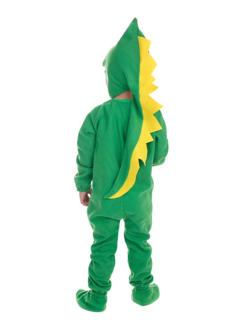 Rubies Dinosaur Toddler Costume for Boys & Girls | Plush Jumpsuit with Hood & Tail | Size Toddler (1-2 Years) - Image 3