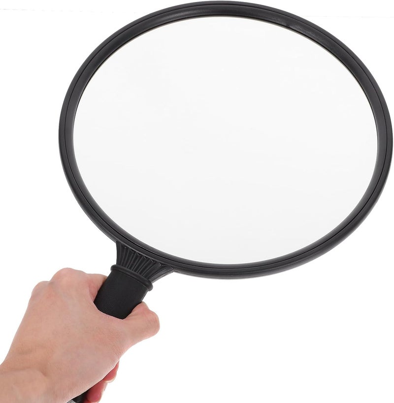 GALPADA Handheld Makeup Mirror with Handle Round Portable Cosmetic Mirror for Women and Salon Use Lightweight - Image 4
